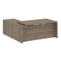 Стол руководителя угловой, правый Yalta LT.C-18 R вяз благородный